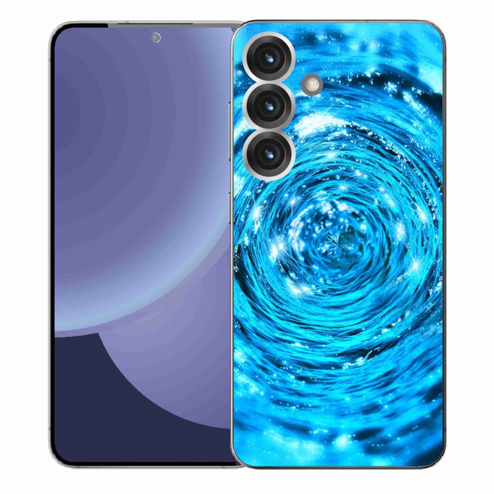 Gélový kryt mmCase na Samsung Galaxy S25+ - vodný vír