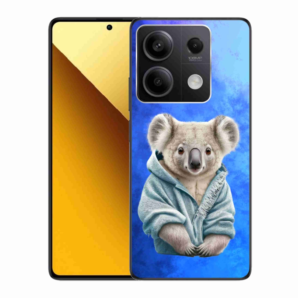 Gélový kryt mmCase na Xiaomi Redmi Note 13 5G - koala vo svetri