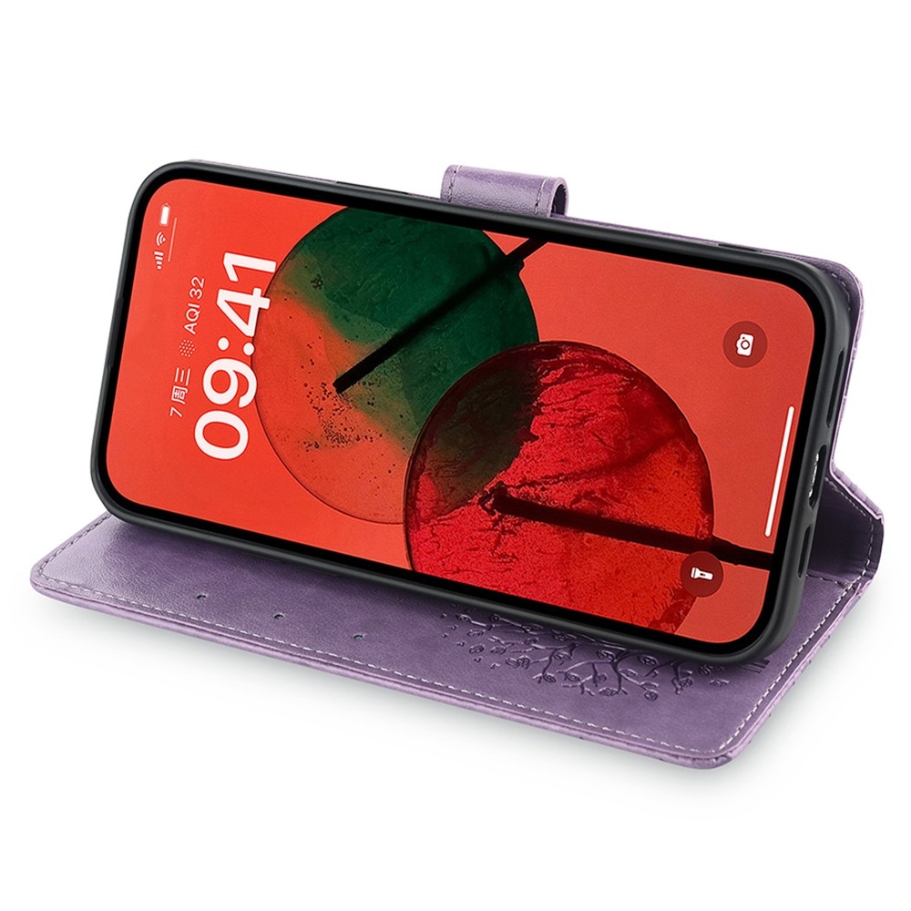 Tree knižkové puzdro na Huawei Pura 70 - fialové