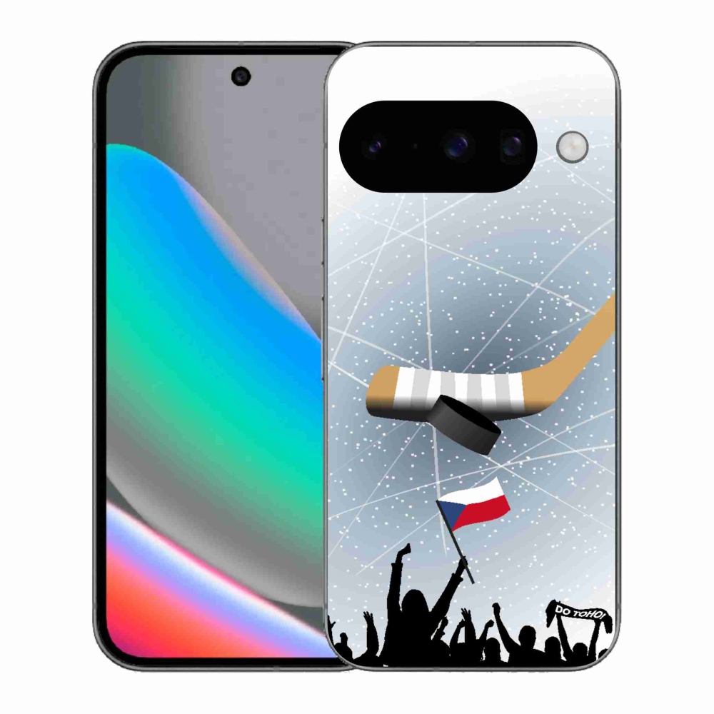 Gélový kryt mmCase na Google Pixel 10 - fanúšikovia hokeja