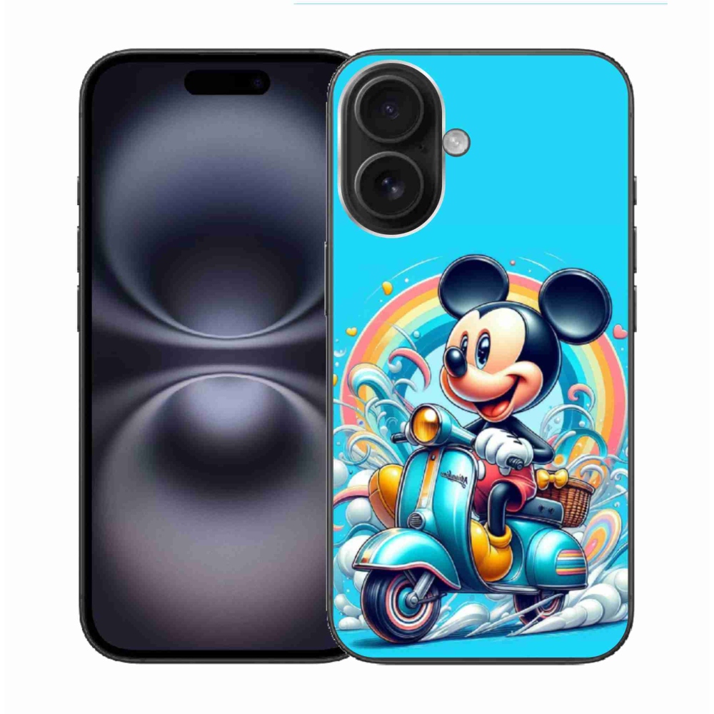 Gélový kryt mmCase na iPhone 16 - mickey mouse 2