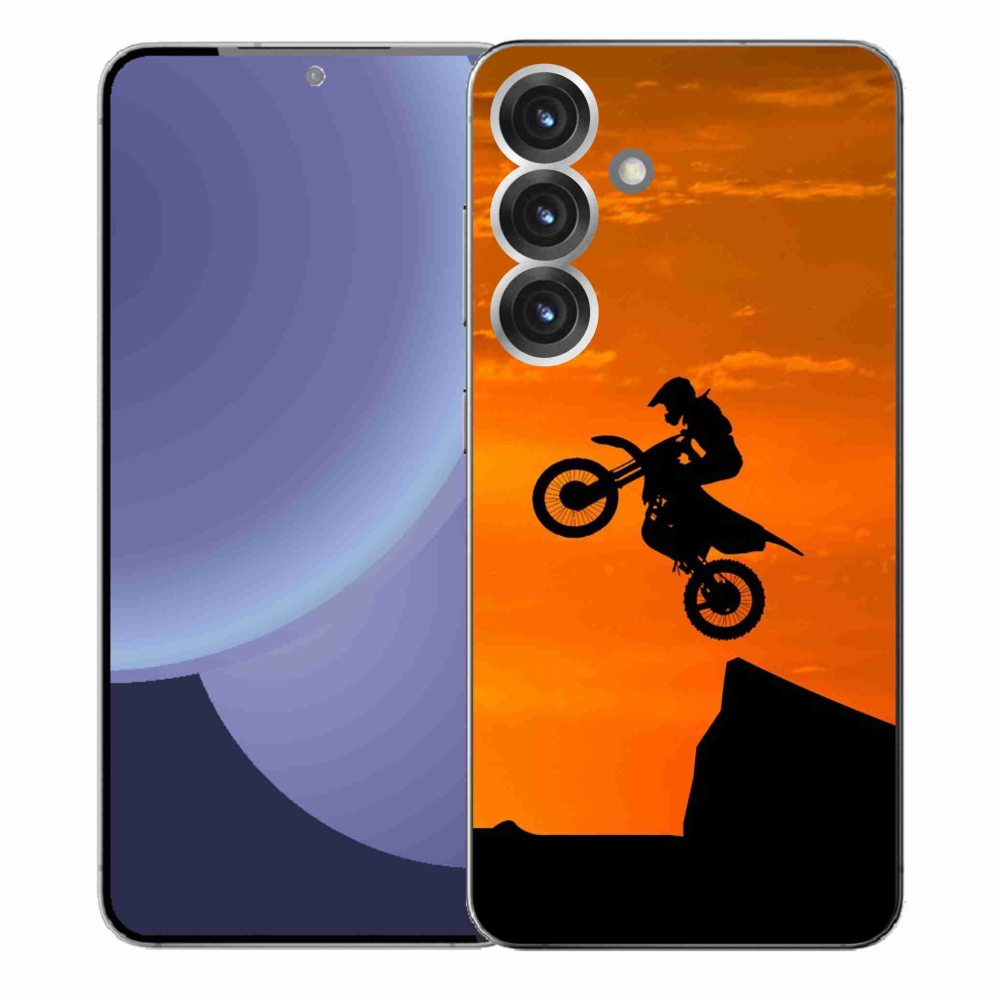 Gélový kryt mmCase na Samsung Galaxy S25+ - motocross