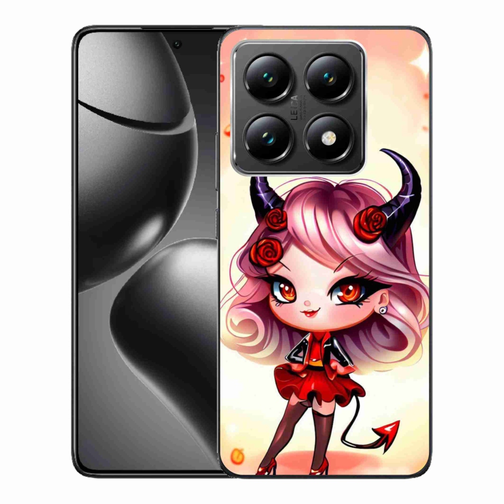 Gélový kryt mmCase na Xiaomi 14T - kreslená čertica