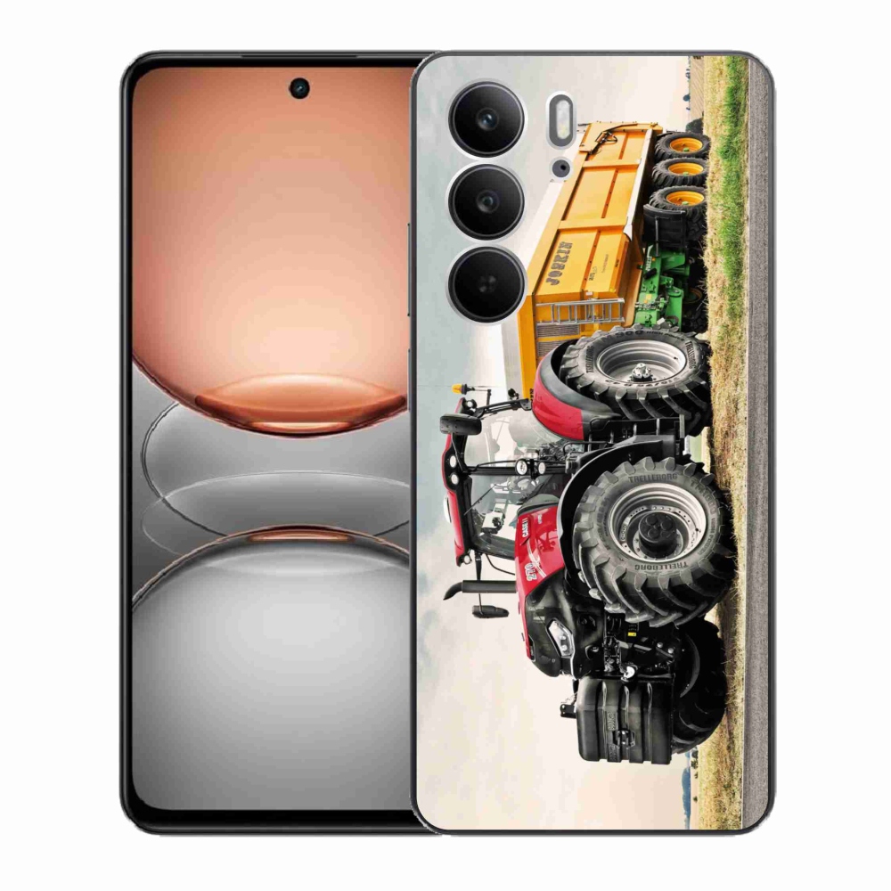 Gélový kryt mmCase na Realme C75 - traktor 3