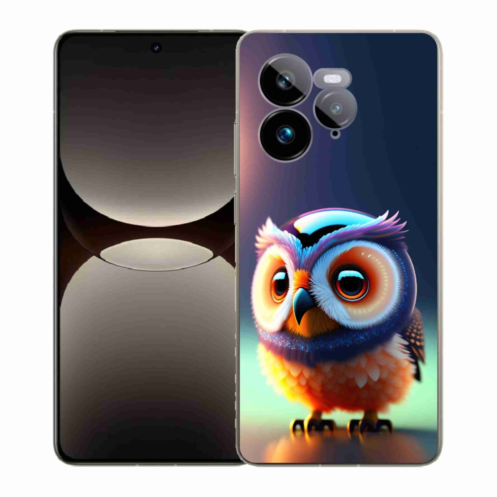 Gélový kryt mmCase na Realme GT 7 Pro 5G - sovička