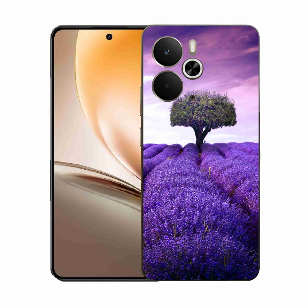 Gélový kryt mmCase na Realme 14 5G - levanduľová lúka