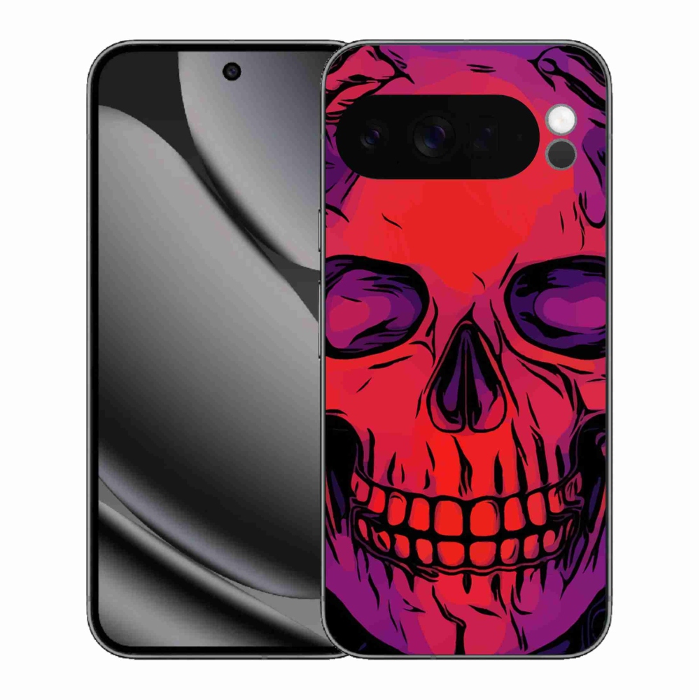 Gélový kryt mmCase na Google Pixel 10 Pro XL - lebka