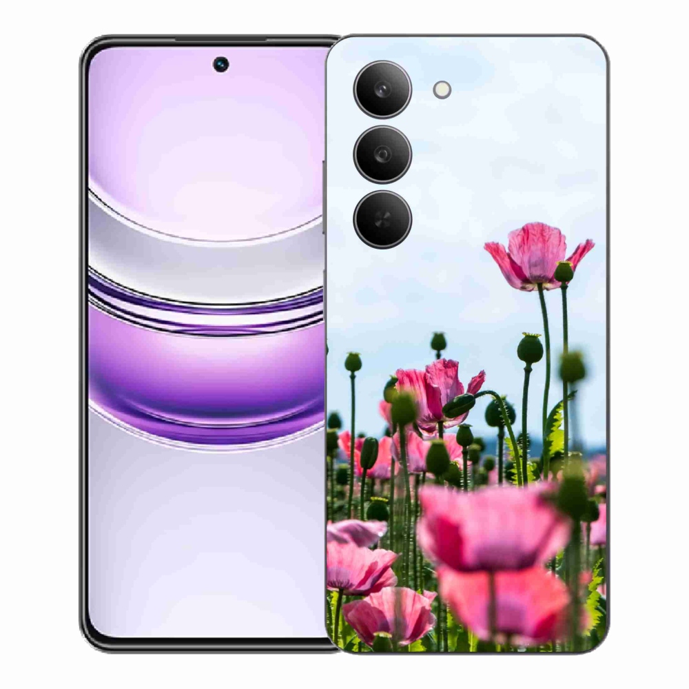 Gélový kryt mmCase na Realme 14x 5G - vlčí mak