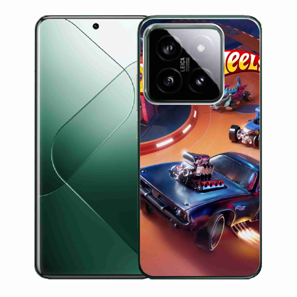 Gélový kryt mmCase na Xiaomi 14 - hot wheels