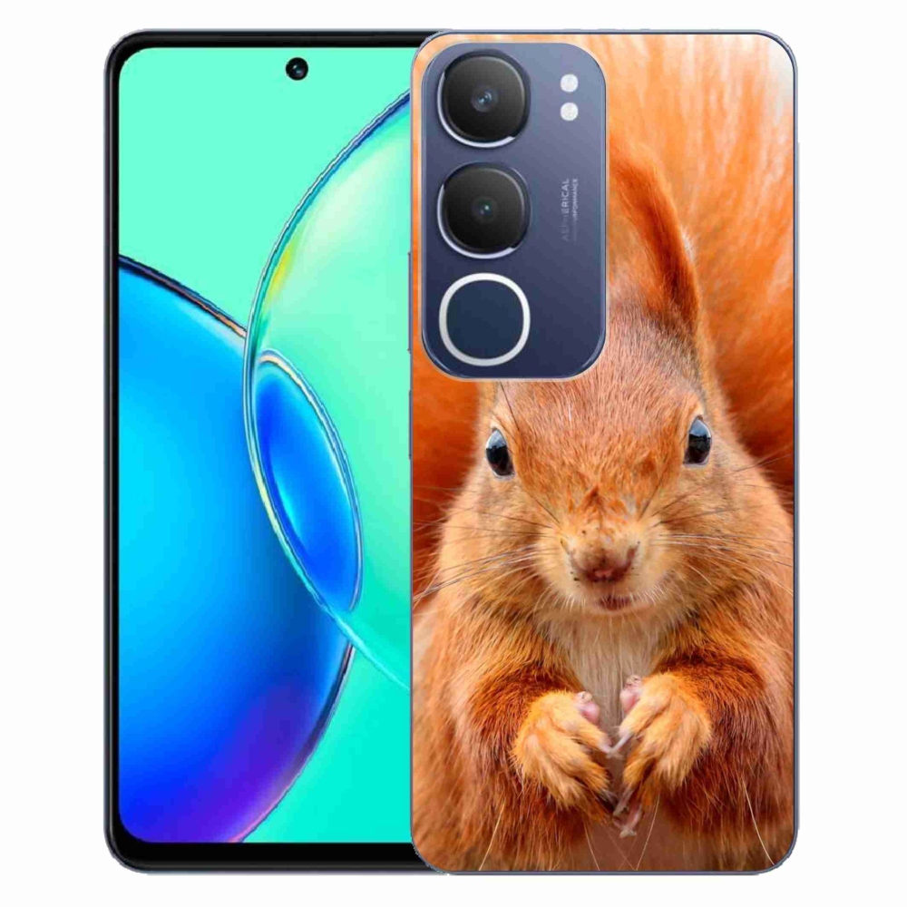 Gélový kryt mmCase na Vivo Y19s - veverička