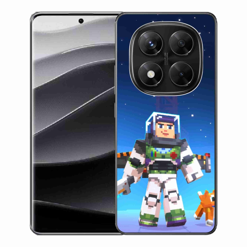 Gélový kryt mmCase na Xiaomi Redmi Note 14 Pro 5G/Poco X7 5G - minecraft 2