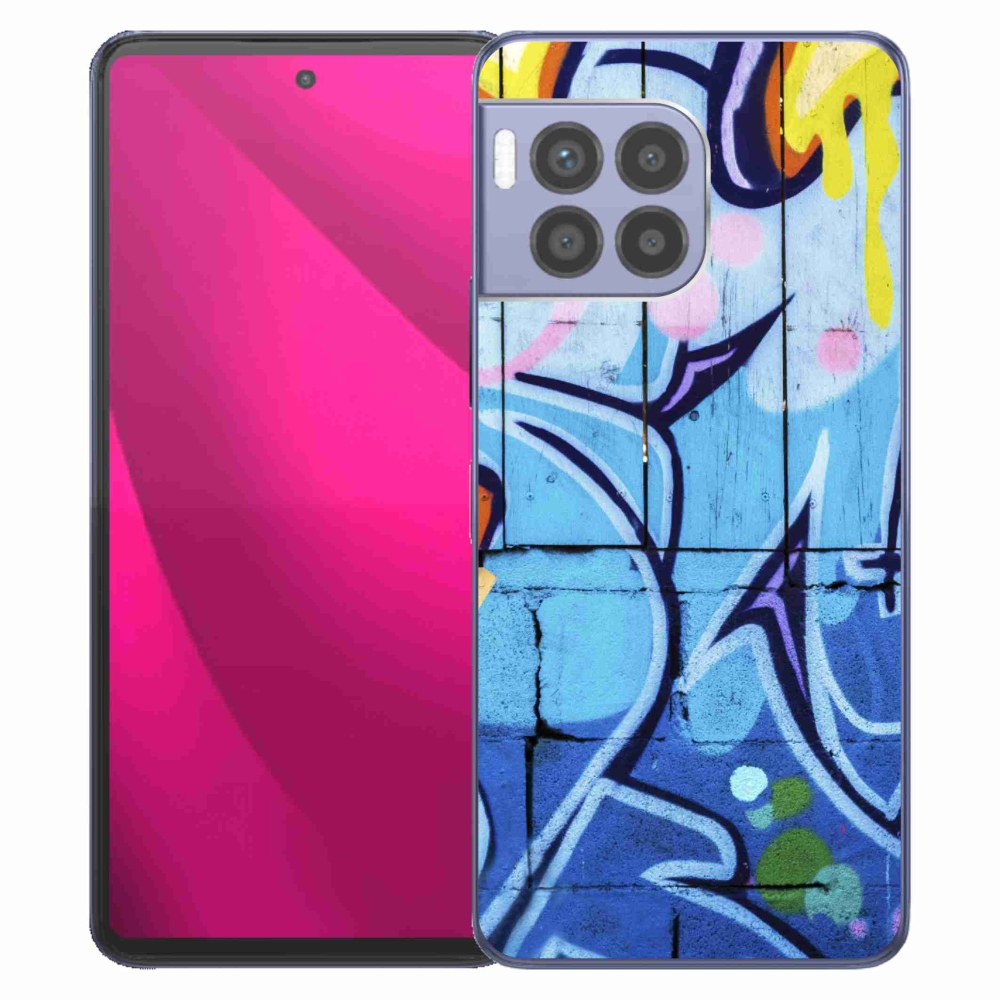 Gélový kryt mmCase na T-Mobile T Phone 2 Pro - graffiti