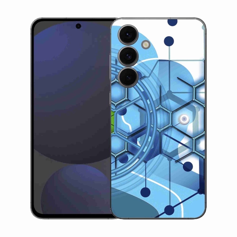 Gélový kryt mmCase na Samsung Galaxy S25 FE - abstraktný vzor 2
