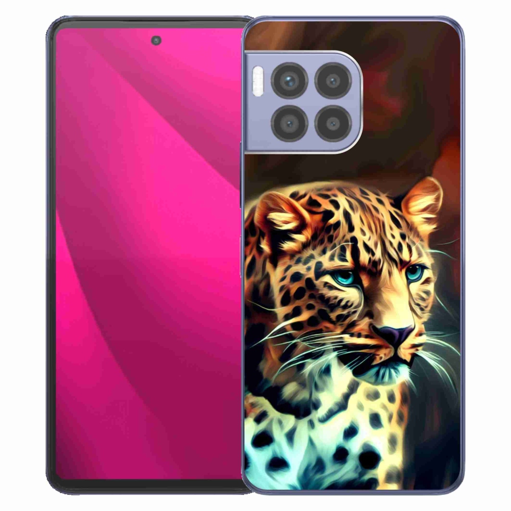 Gélový kryt mmCase na T-Mobile T Phone 2 Pro - leopard