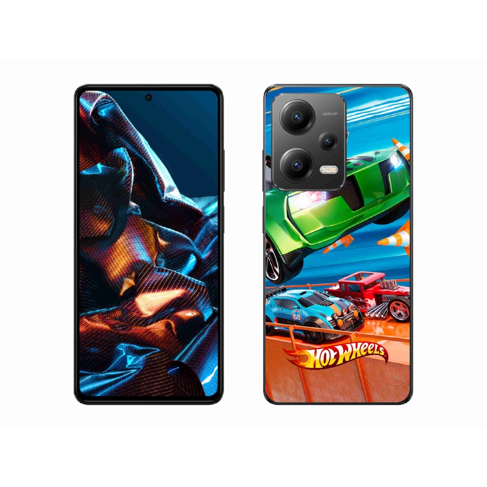 Gélový kryt mmCase na Xiaomi Redmi Note 12 Pro 5G - hot wheels 1