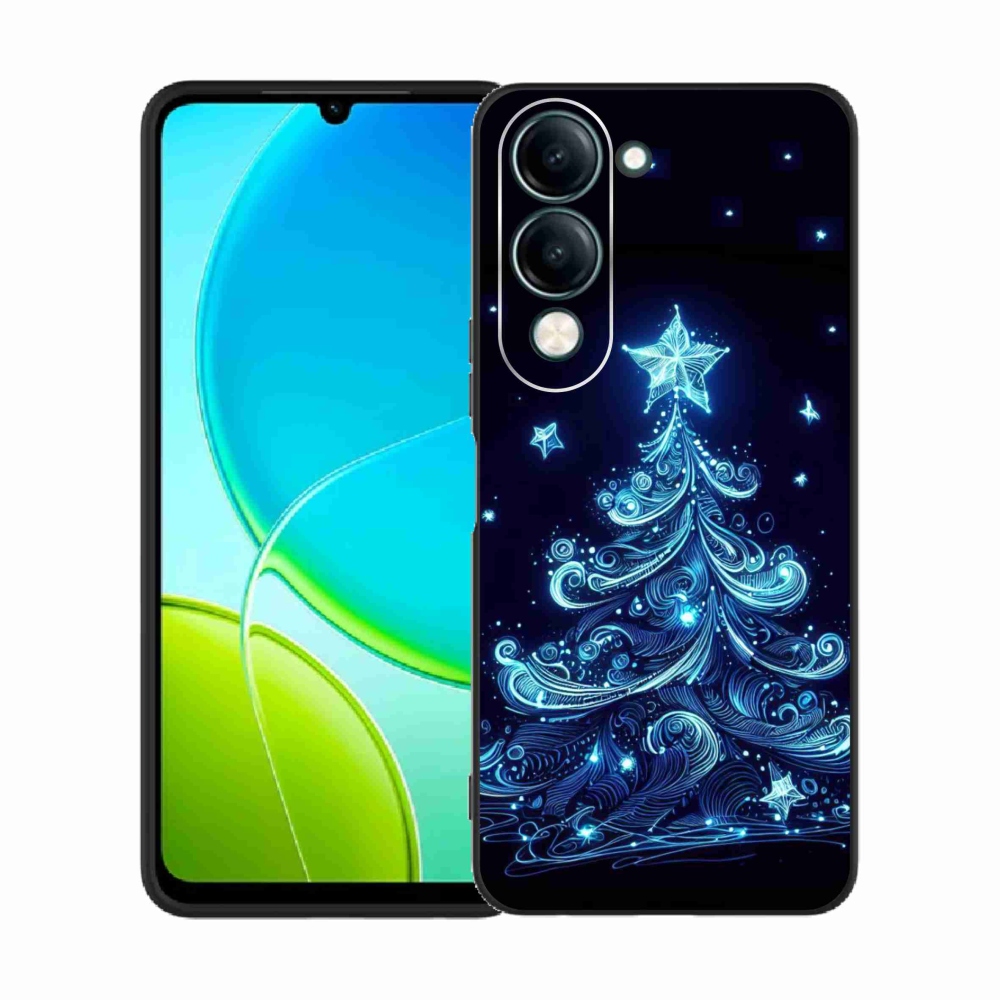 Gélový kryt mmCase na Vivo Y29s 5G - neónový vianočný stromček 4