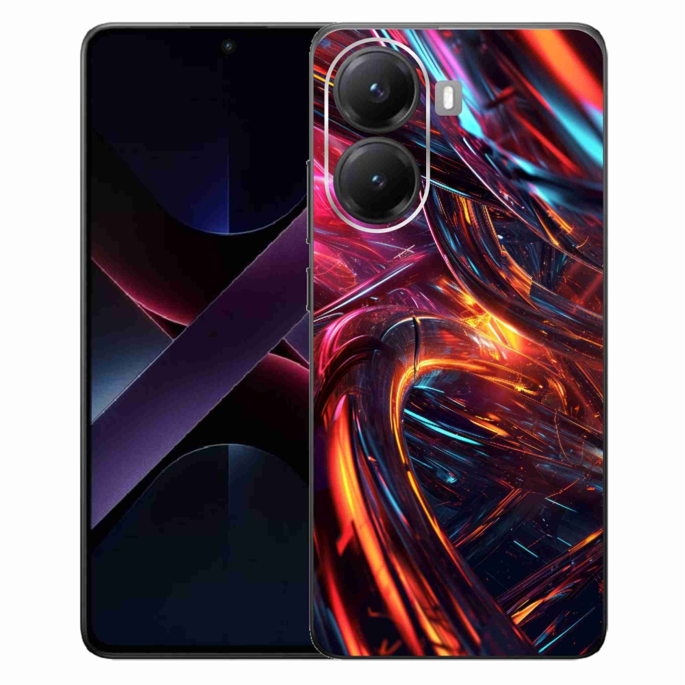 Gélový kryt mmCase na Xiaomi Poco X7 Pro 5G - abstraktný motív 10