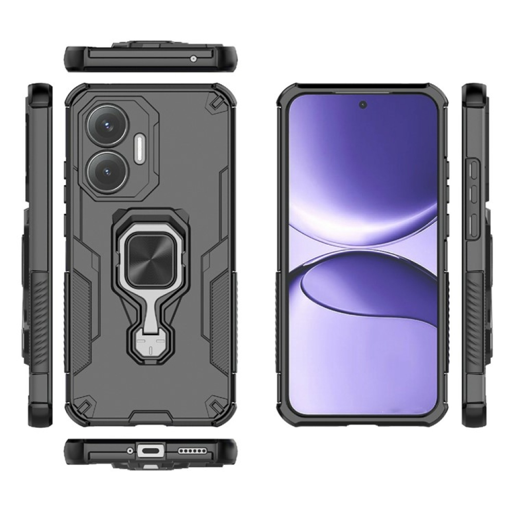 Palice odolný kryt na Xiaomi Poco F7 5G - čierny