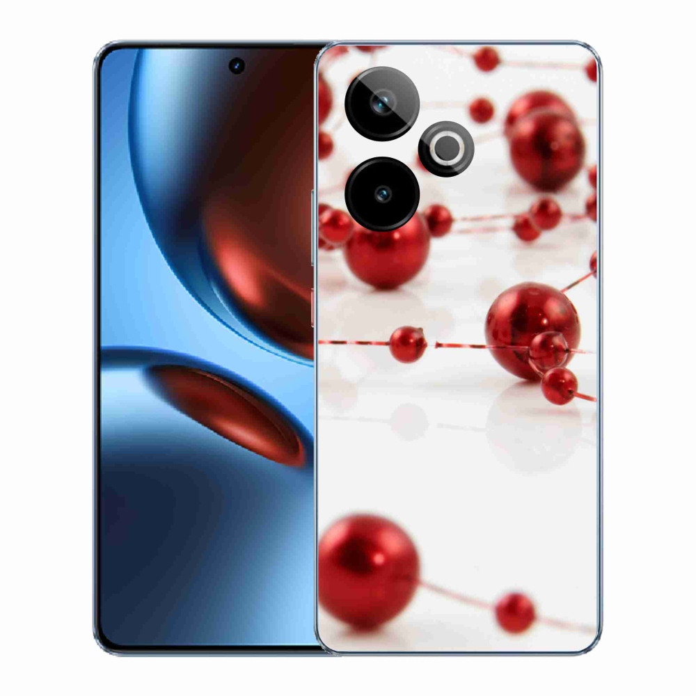 Gélový kryt mmCase na Realme GT 7 5G/GT 7T 5G - vianočná reťaz