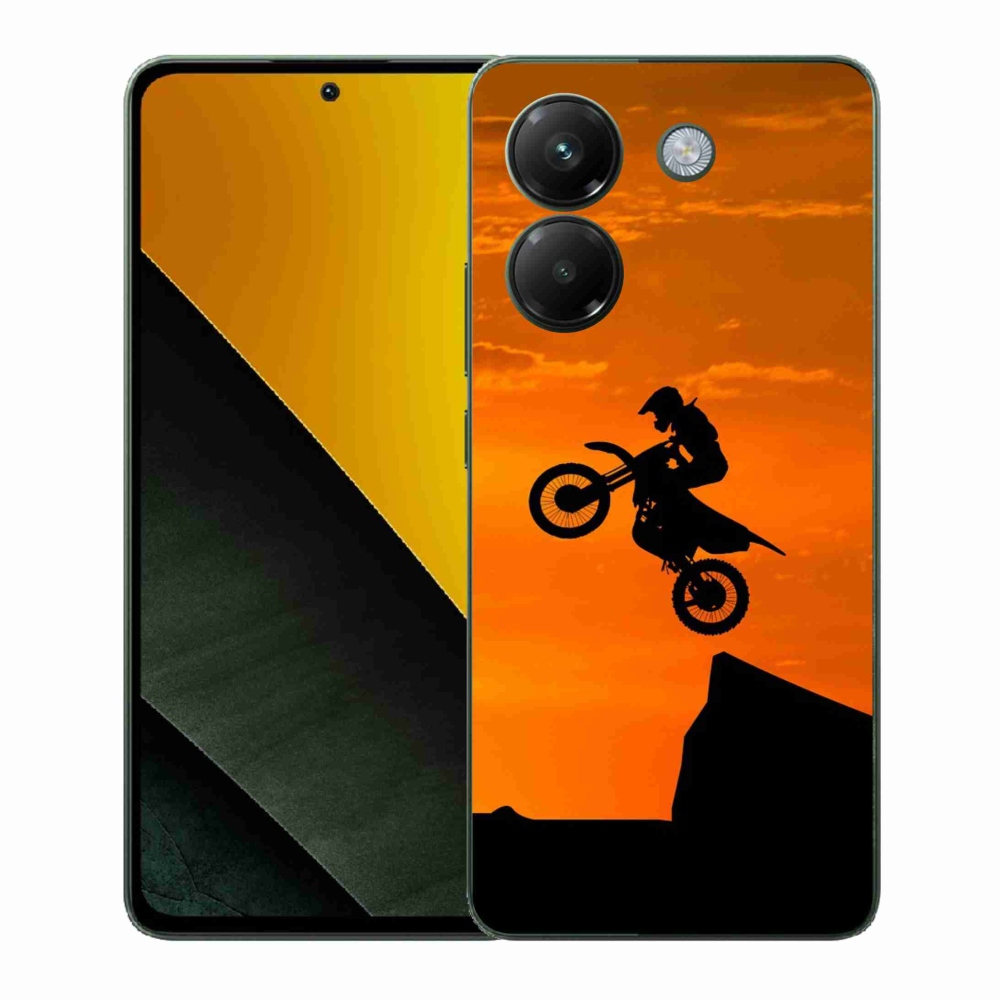 Gélový kryt mmCase na Xiaomi Poco M7 Pro 5G - motocross