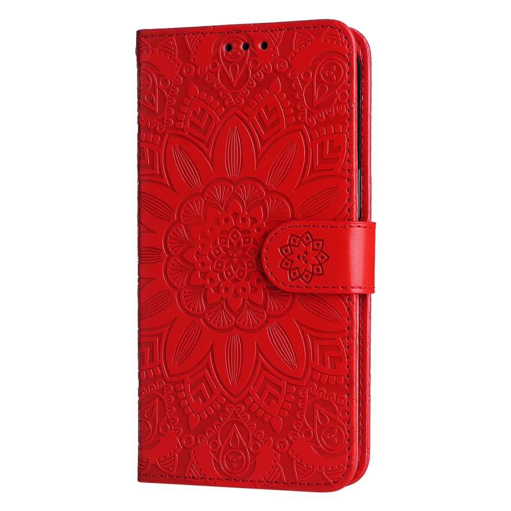 Sunflower knižkové púzdro na Xiaomi Redmi Note 14S/Note 13 Pro 4G/Poco M6 Pro - červené