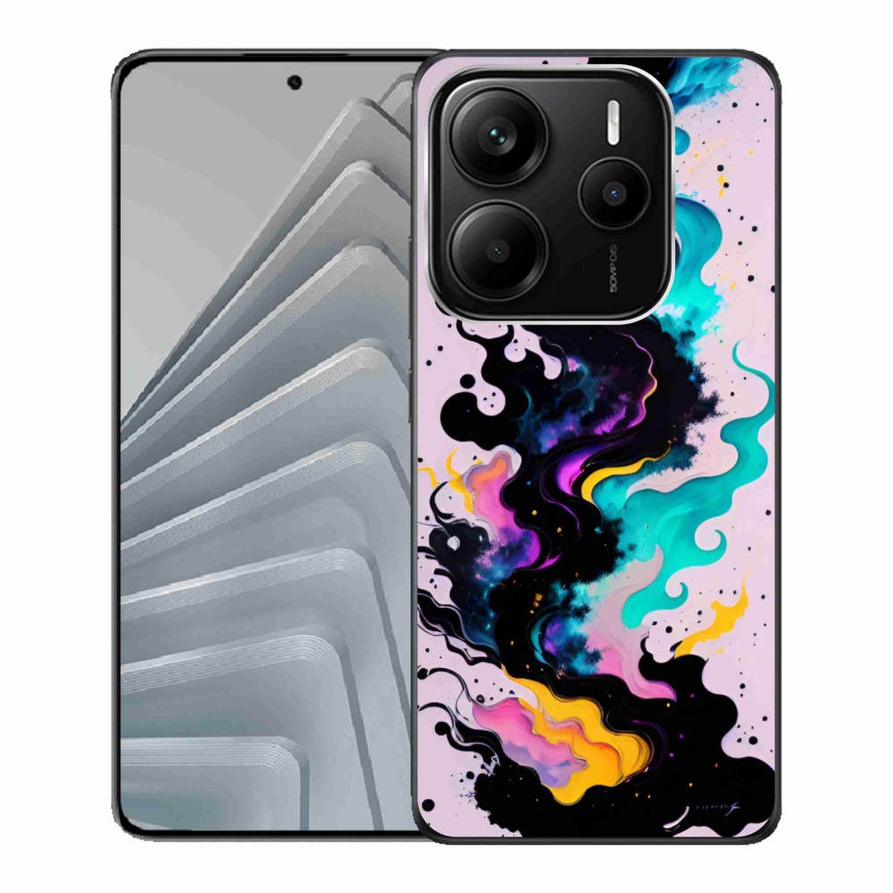 Gélový kryt mmCase na Xiaomi Redmi Note 14 5G - abstraktný motiv 4
