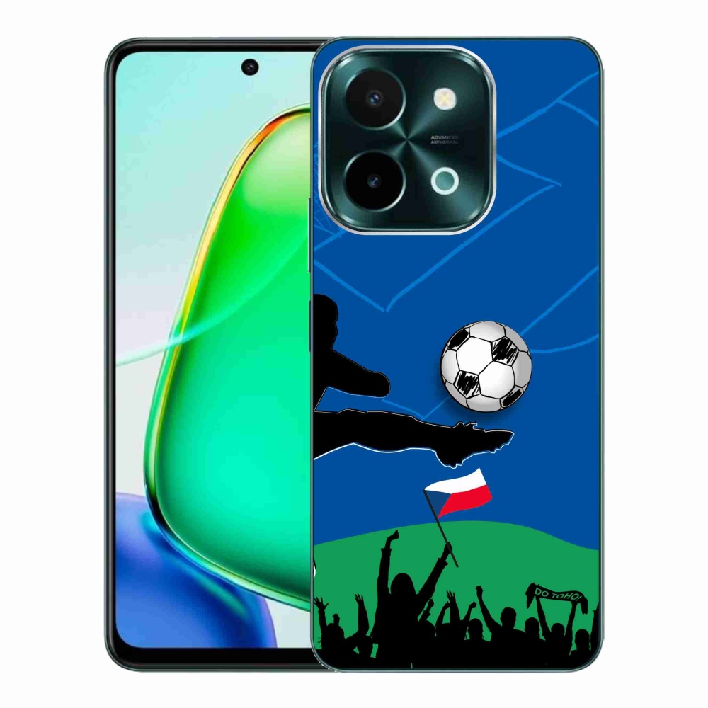 Gélový kryt mmCase na Vivo Y28 - fanúšikovia futbalu