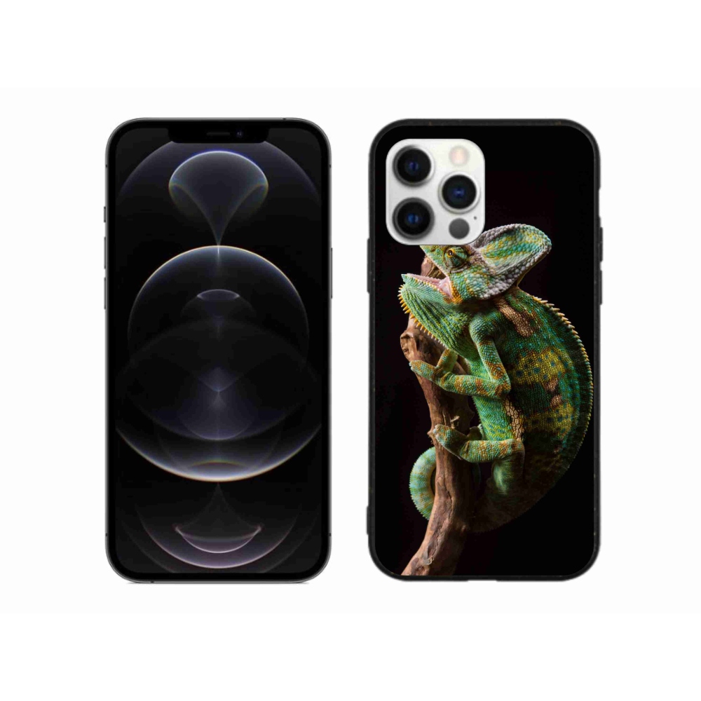 Gélový kryt mmCase na iPhone 12 Pro Max - chameleón
