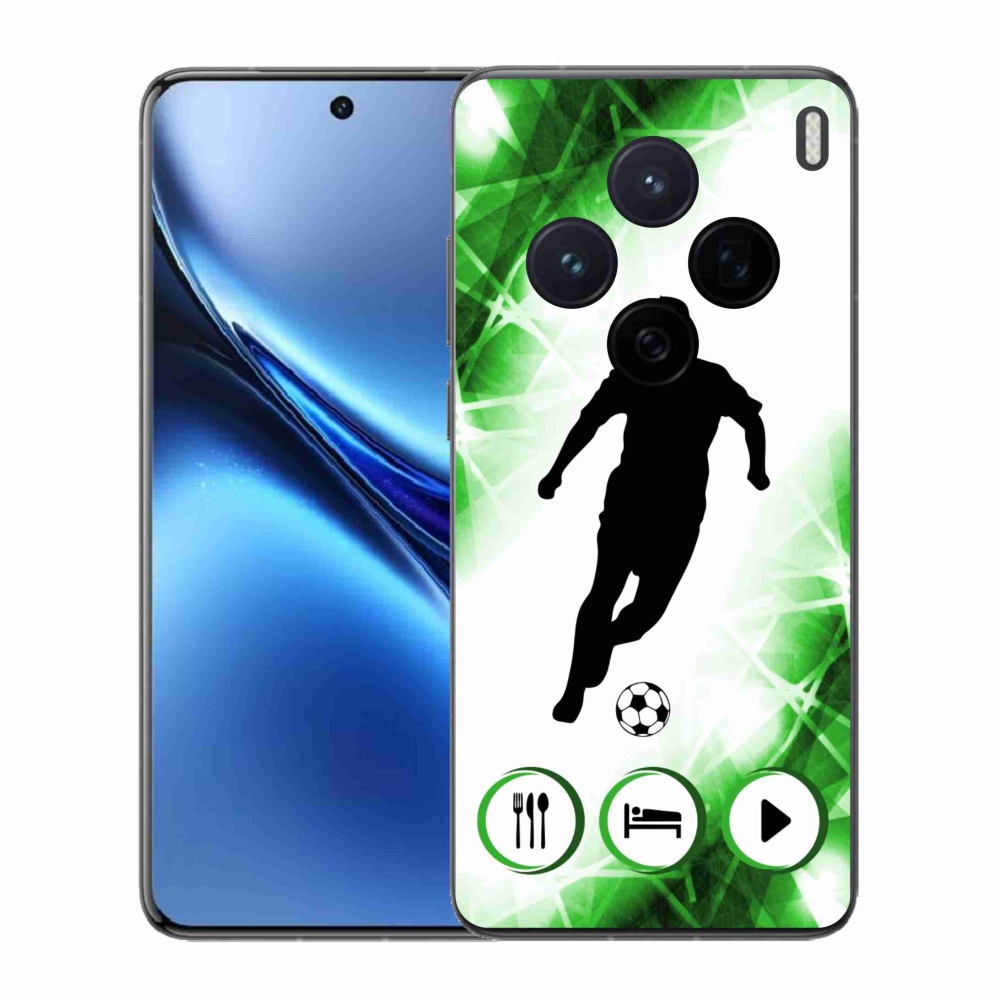 Gélový kryt mmCase na Vivo X200 5G - futbalista