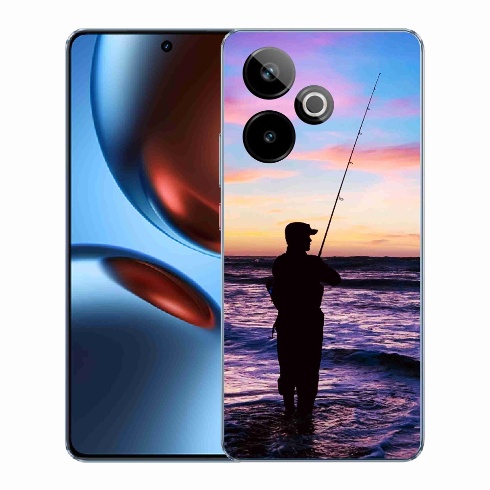Gélový kryt mmCase na Realme GT 7 5G/GT 7T 5G - rybárčenie 1