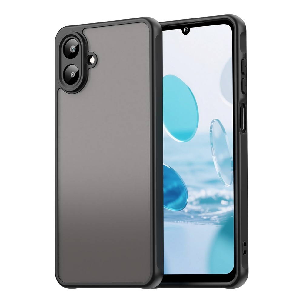 Proof gélový obal s pevným chrbtom na Samsung Galaxy A07 4G - čierny
