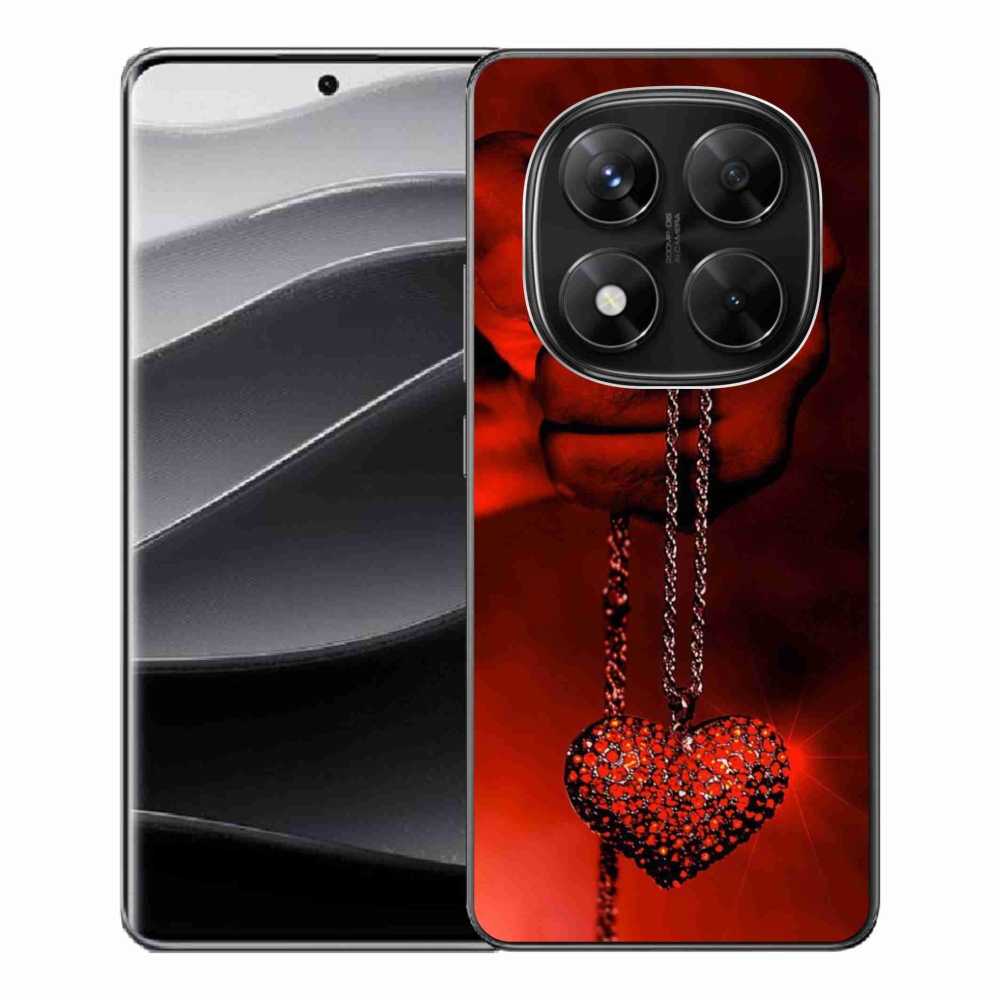 Gélový kryt mmCase na Xiaomi Redmi Note 14 Pro 5G/Poco X7 5G - náhrdelník