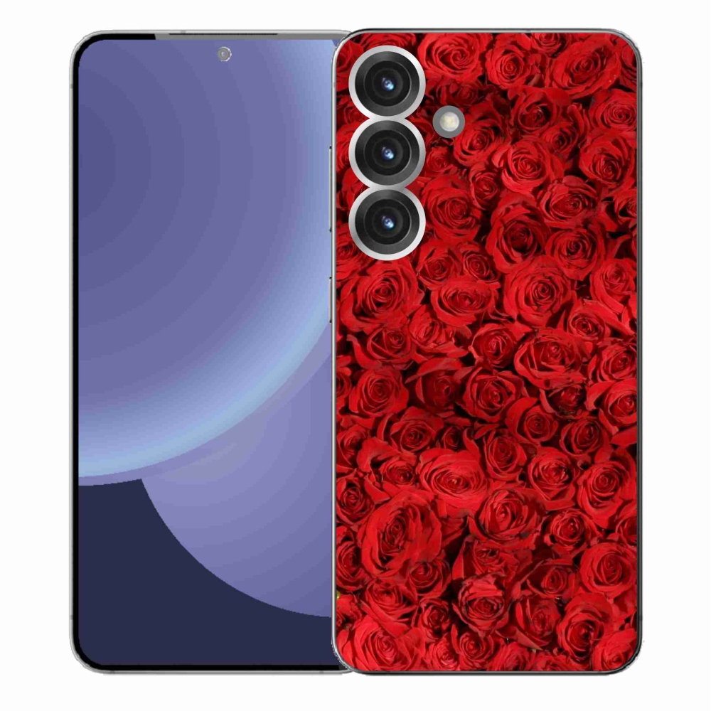 Gélový kryt mmCase na Samsung Galaxy S25+ - ruža