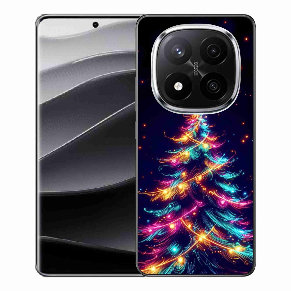 Gélový kryt mmCase na Xiaomi Redmi Note 14 Pro+ 5G - neónový vianočný stromček