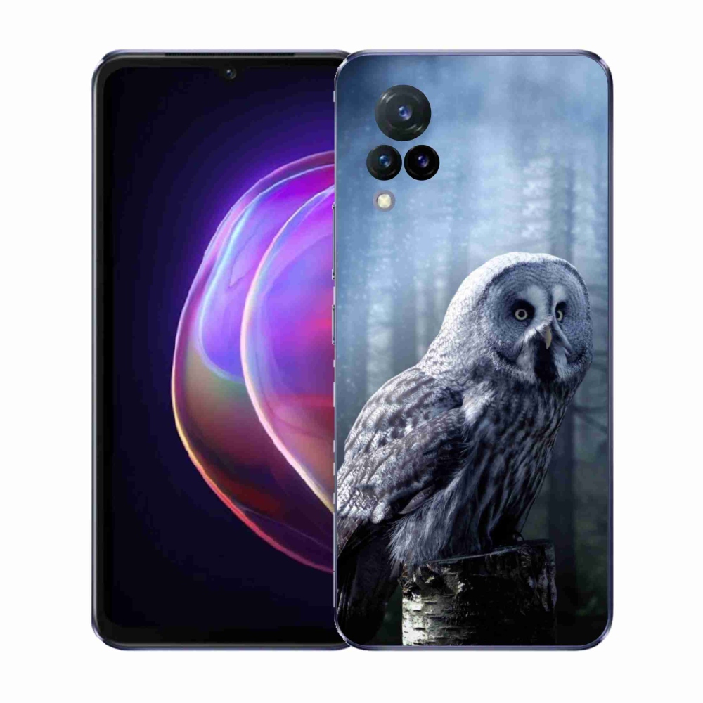 Gélový kryt mmCase na Vivo V21 4G/5G - sova
