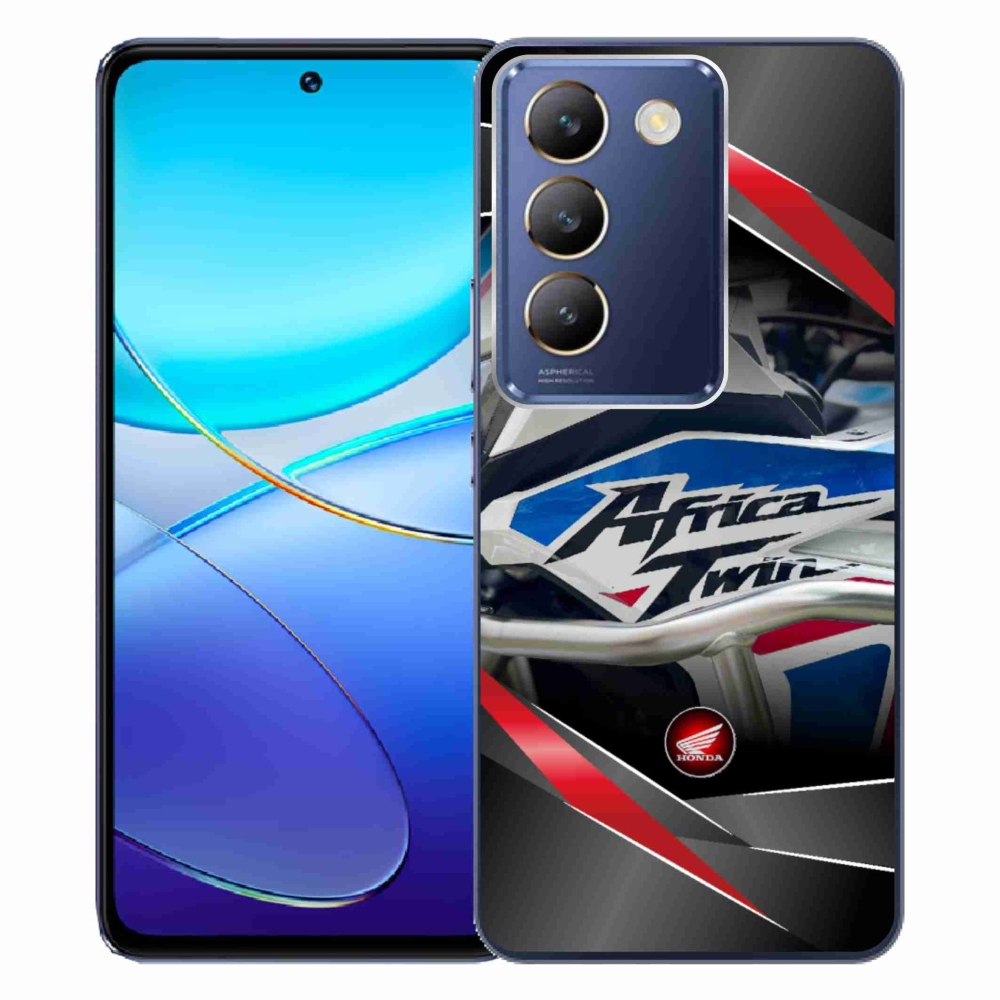 Gélový kryt mmCase na Vivo V40 SE 4G/5G - motorka honda