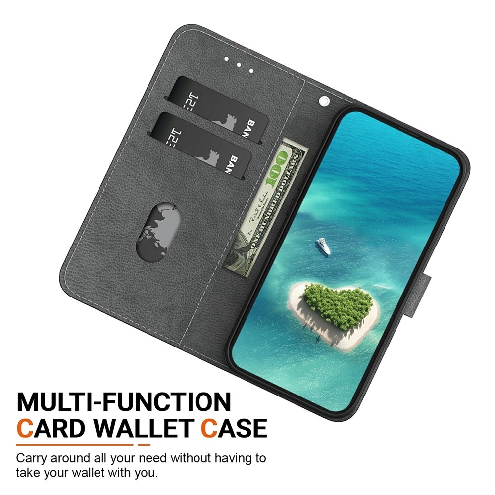 Versatile knižkové puzdro na Xiaomi 15T - biele kvety