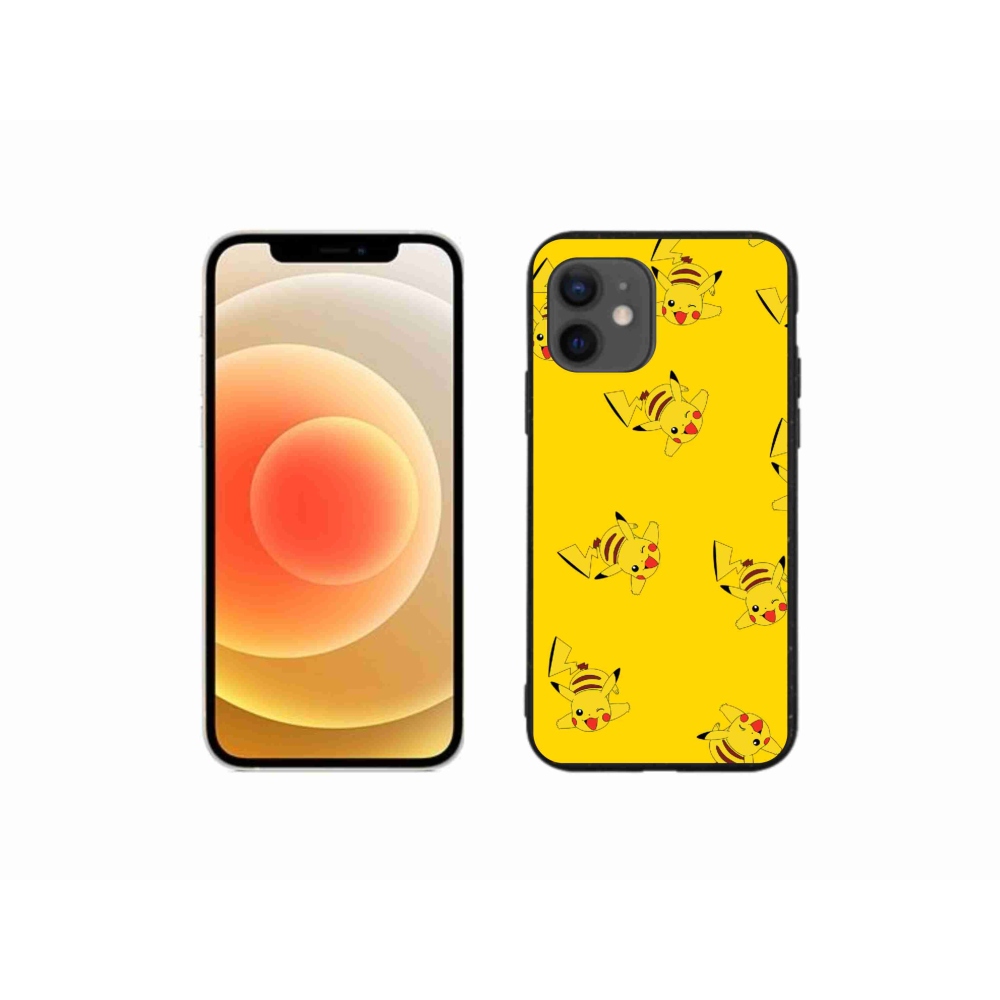 Gélový kryt mmCase na iPhone 12 mini - pikachu