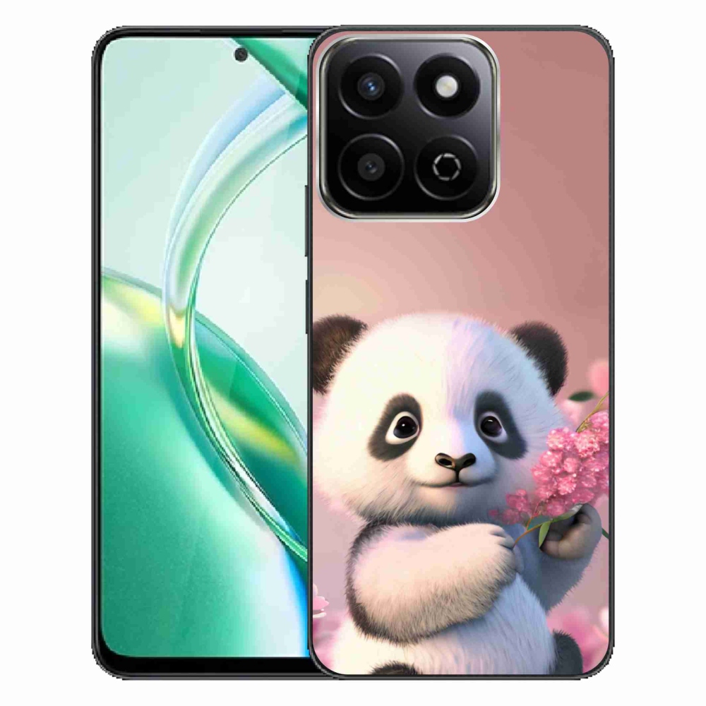 Gélový kryt mmCase na Honor 200 Smart 5G - roztomilá panda