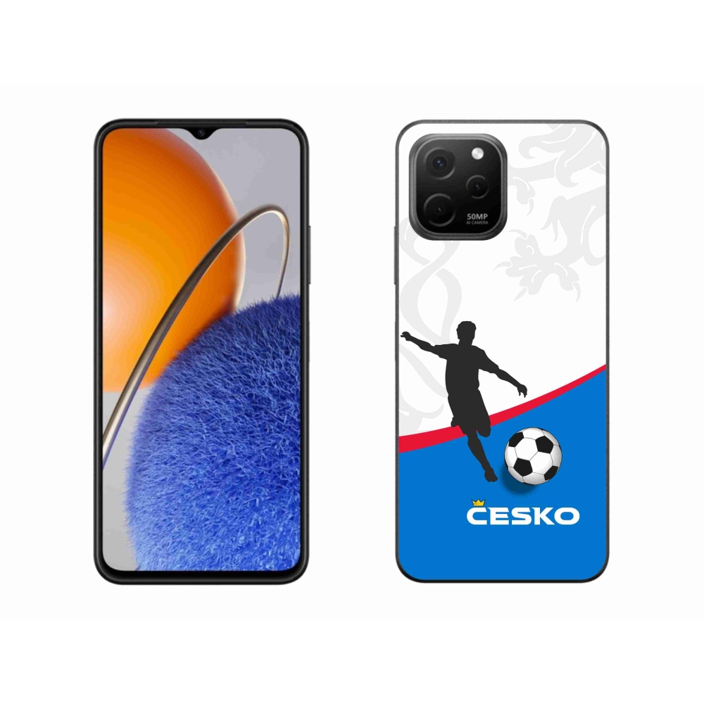 Gélový kryt mmCase na Huawei Nova Y61 - futbal Česko 1