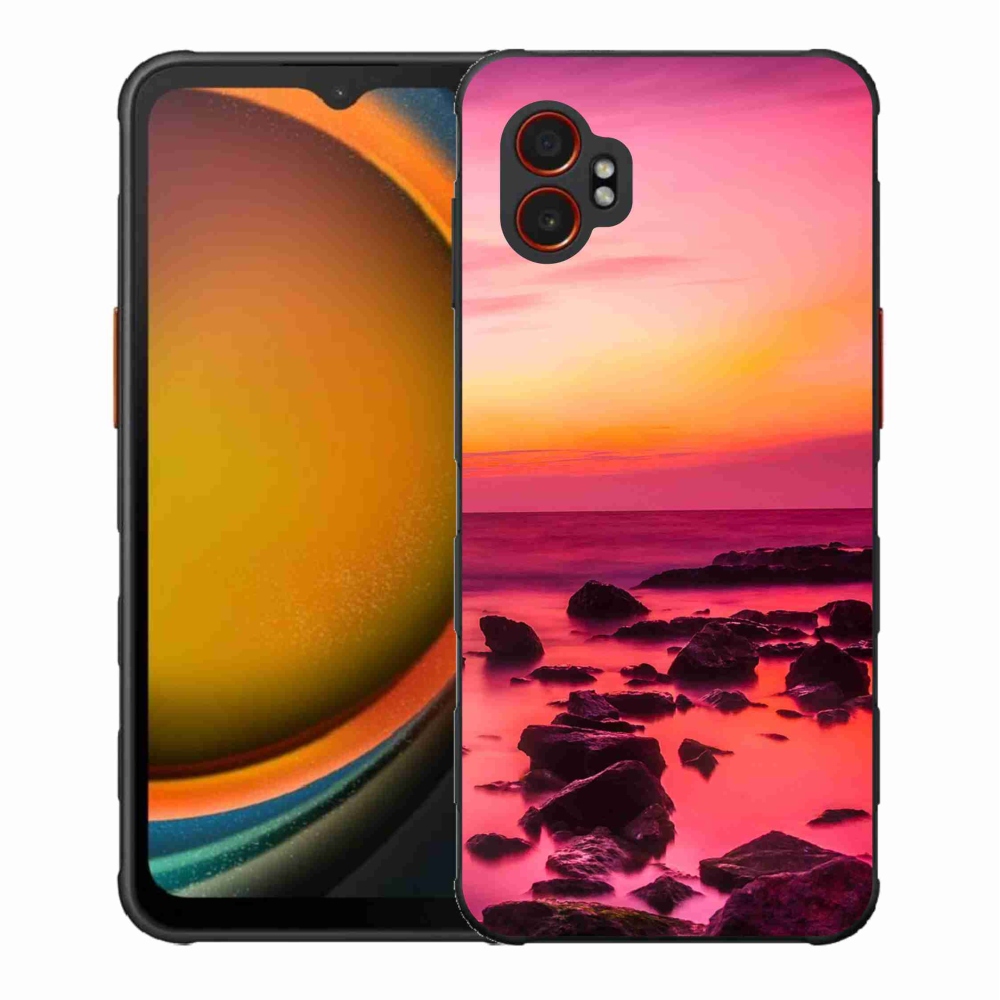Gélový kryt mmCase na Samsung Galaxy Xcover 7 Pro - more a žiara