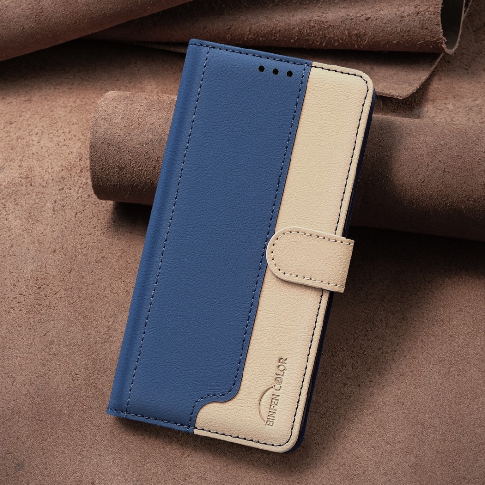 BNF DUO knižkové púzdro na Samsung Galaxy S25 Edge - modré