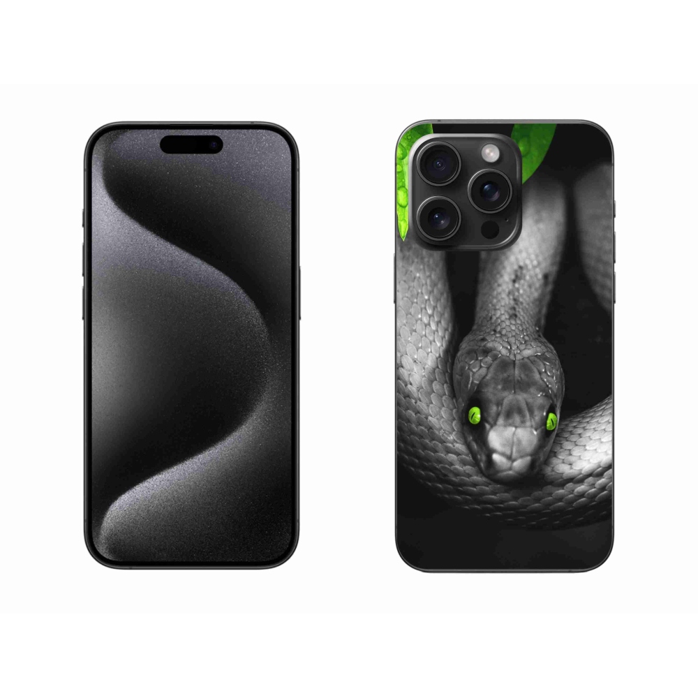 Gélový kryt mmCase na iPhone 15 Pro Max - had