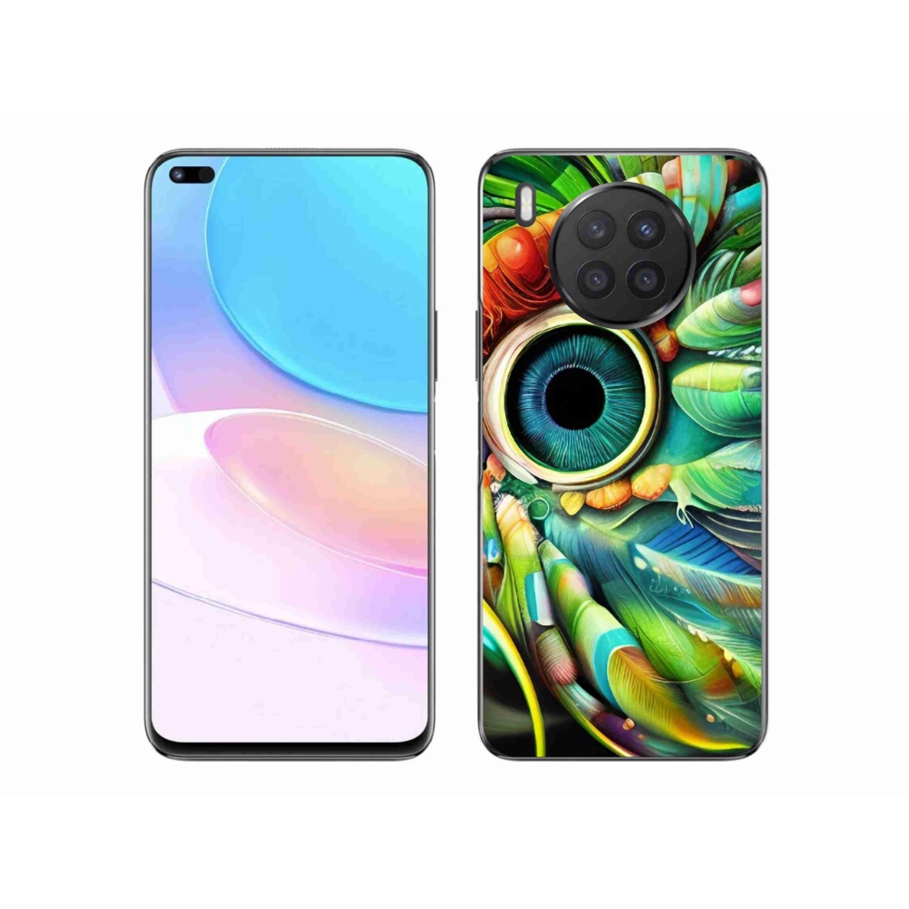 Gelový kryt mmCase na Huawei Nova 8i - abstraktní motiv 18