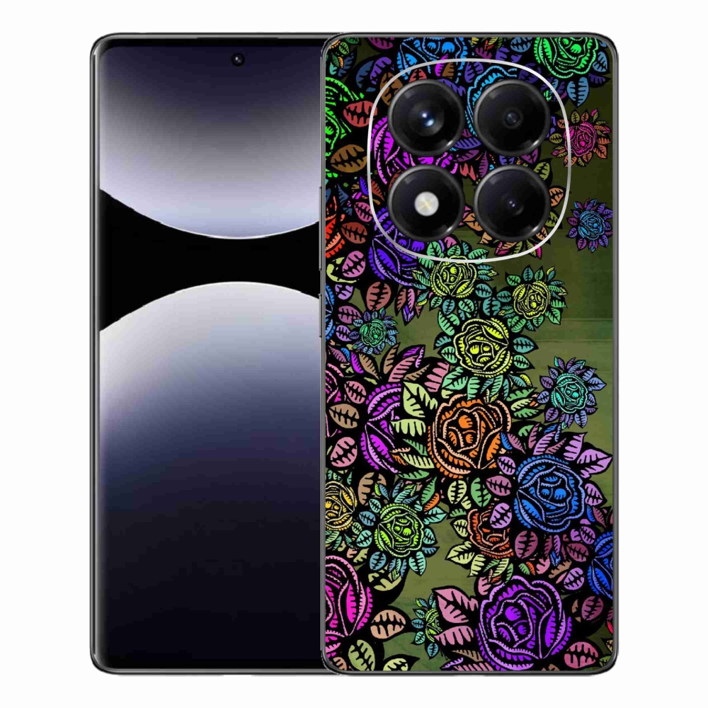 Gélový kryt mmCase na Xiaomi Redmi Note 14 Pro - kvety 6