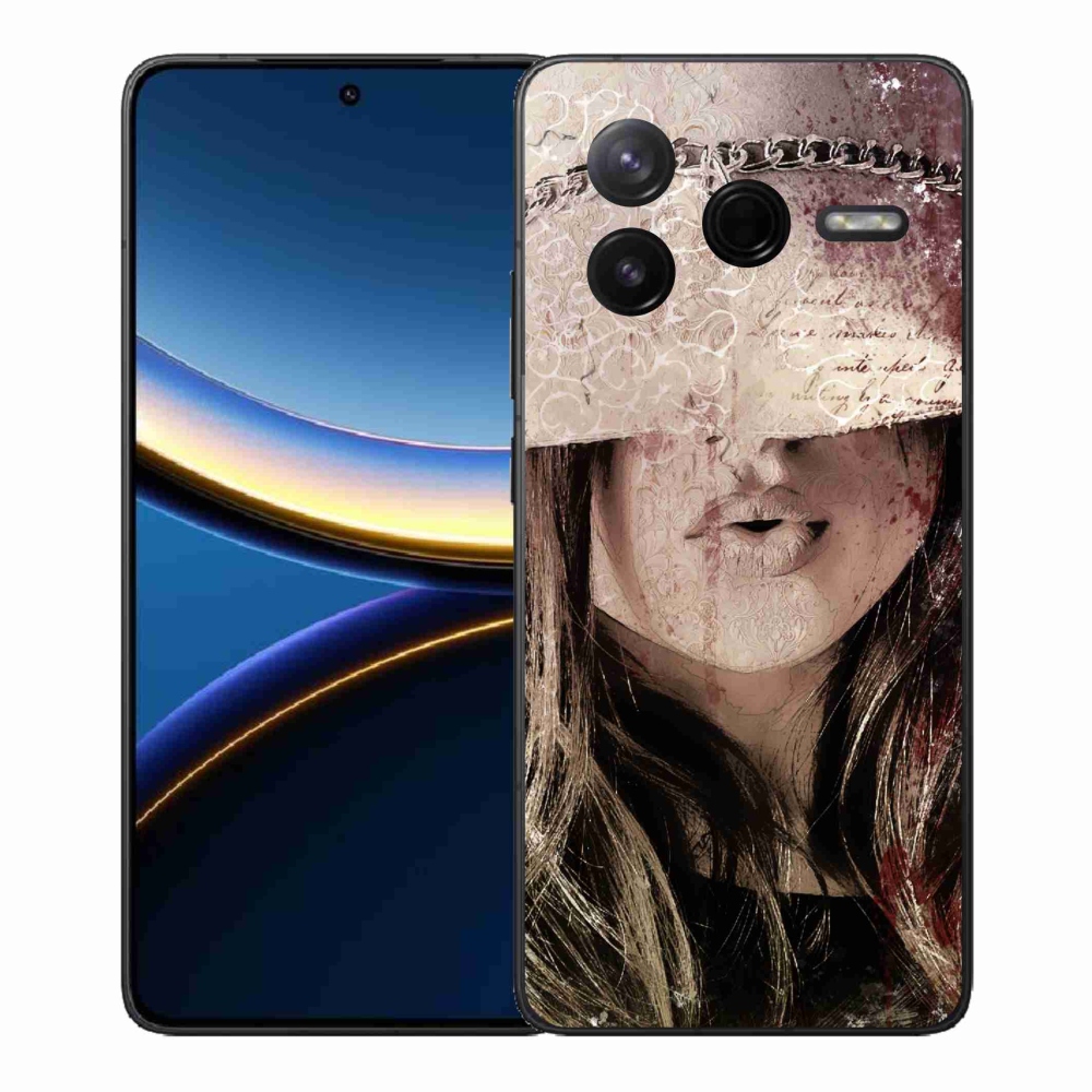 Gélový kryt mmCase na Xiaomi Poco F7 Pro - dievča