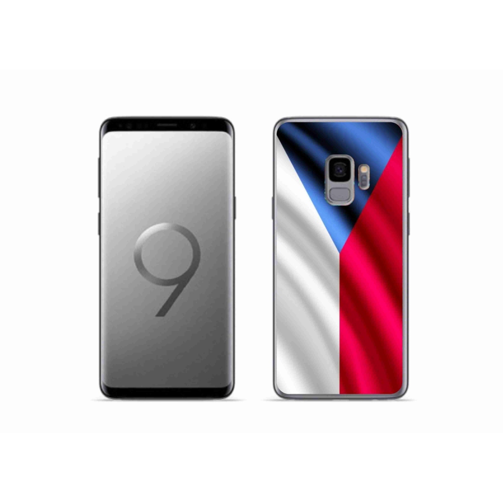 Gélový kryt mmCase na mobil Samsung Galaxy S9 - česká vlajka