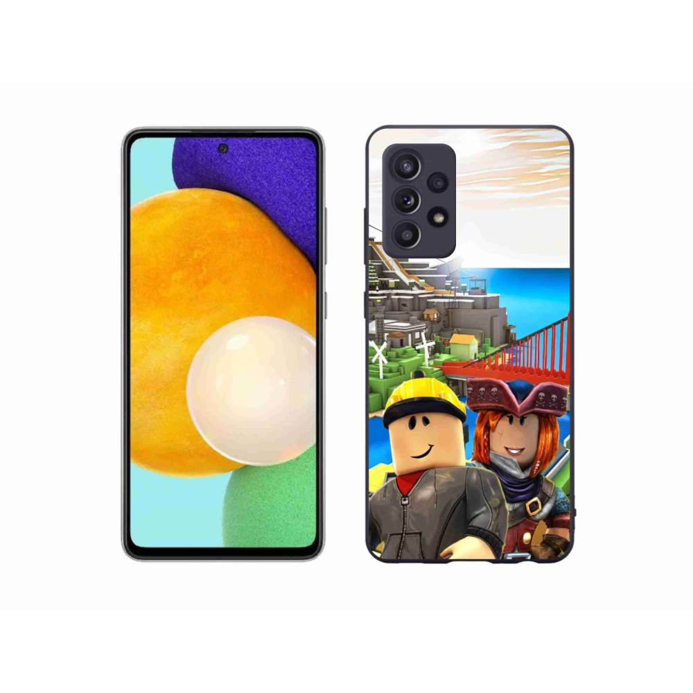 Gélový kryt mmCase na Samsung Galaxy A52s 5G - roblox 1