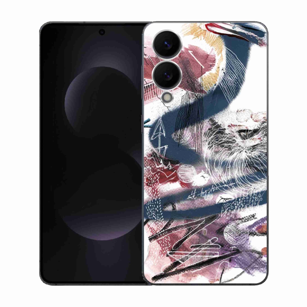 Gélový kryt mmCase na Samsung Galaxy S25 Edge - abstraktný motív 28