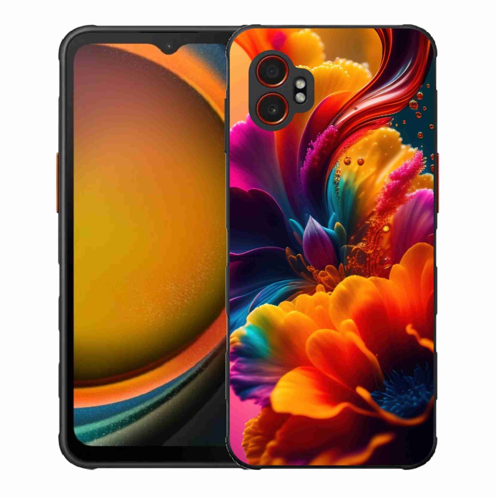 Gélový kryt mmCase na Samsung Galaxy Xcover 7 Pro - abstraktný motív 2